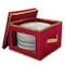 Simplify Holiday Dinner Plate Dinnerware Storage Box with 12 Felt Dividers 9053 - alternate 4